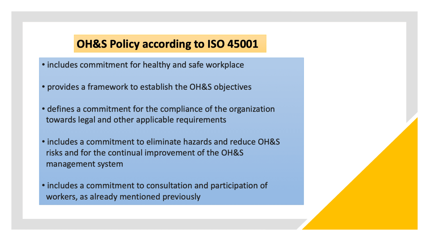 Occupational Health And Safety Manual Iso 45001 At Sarah Earnhardt Blog